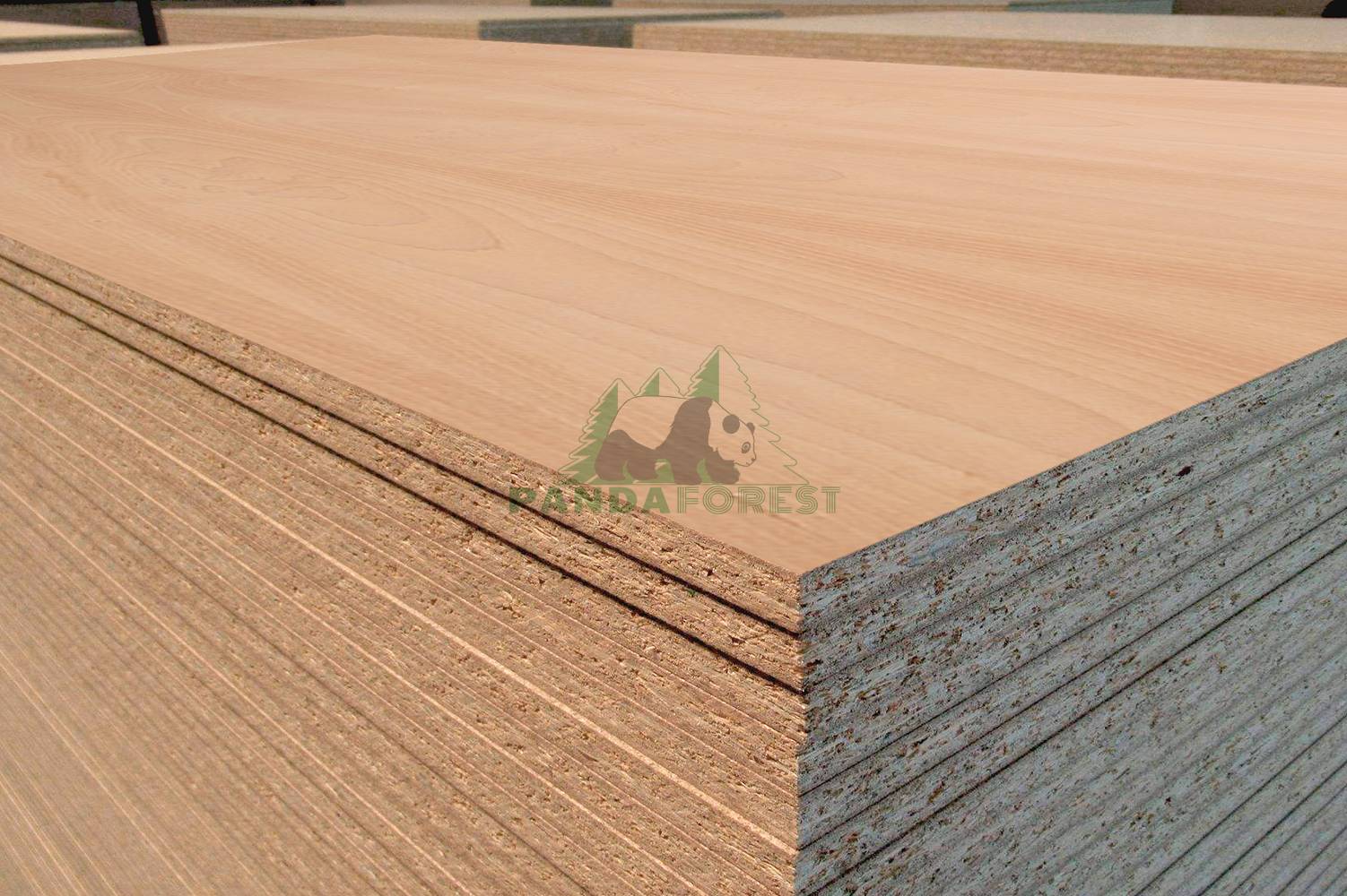 PANDAFOREST Fancy Veneered MDF Decorative Panels